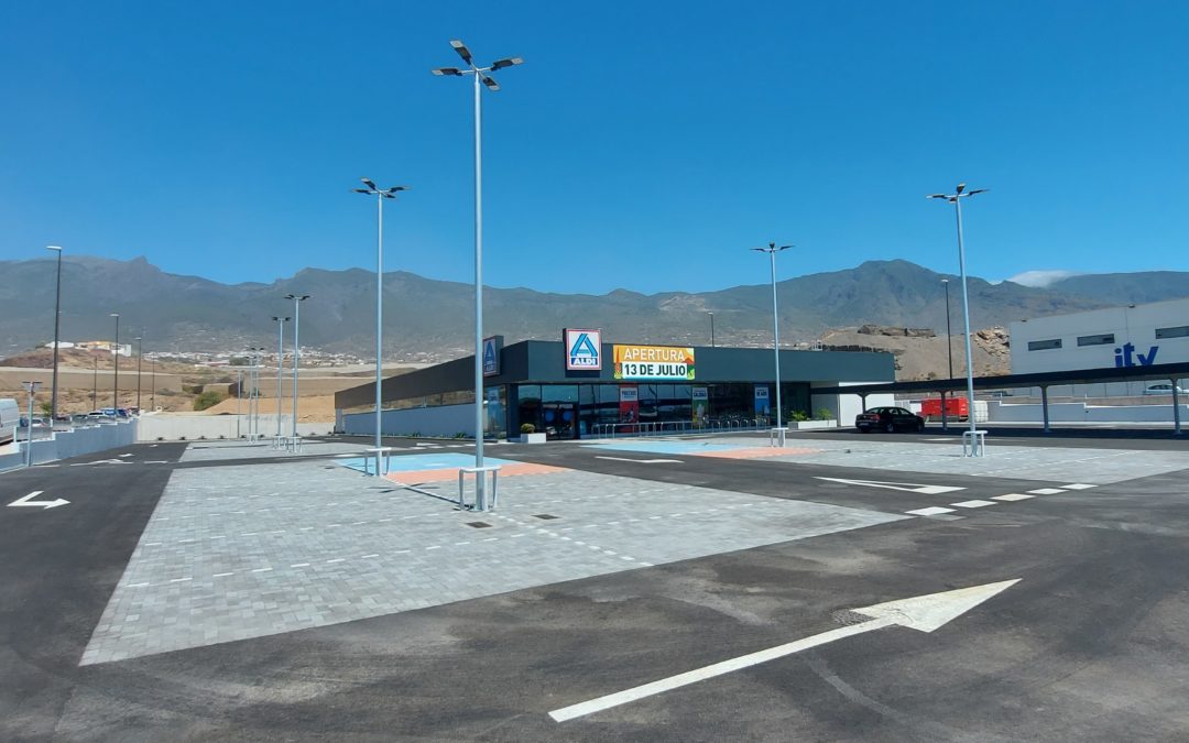 Diseño, Proyecto y Dirección de Obra para la tienda ALDI Valle de Güímar, Arafo, Tenerife