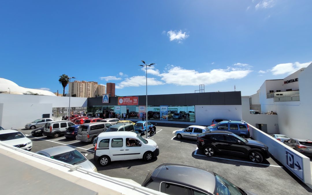 Juventud Barricada oficina postal Diseño, Proyecto y Dirección de Obra para la tienda ALDI Miller Bajo en Las  Palmas de Gran Canaria | Arquidor